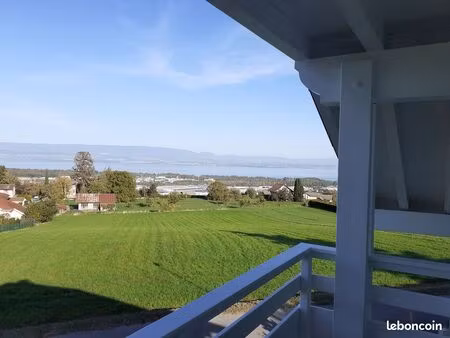 a louer appt 2 chambres avec balcons  vue lac