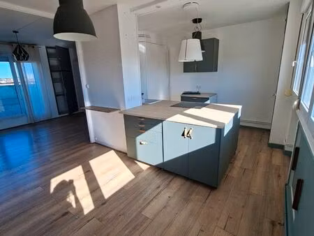 appartement avec terrasse 2 pièce non meublé