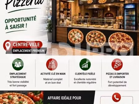 crêperie/pizzeria 115 m²