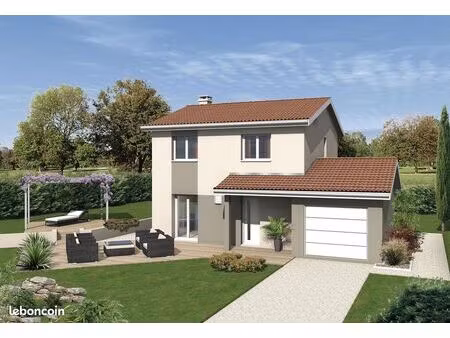 maison 90 m² avec terrain à echalas (69)