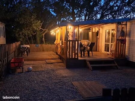 beau mobilhome 28m2 + 2 terrases + extérieur aménagé 72m2 *lac du verdon