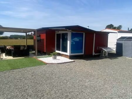 mobil-home d’habitation 37 m² avec terrain – 80 000 – village du clos – roëzé-sur-sarthe (