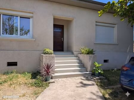 maison individuelle 129m2 _ dpe c_ jardin arboré -terrasse- sous sol complet-ternay