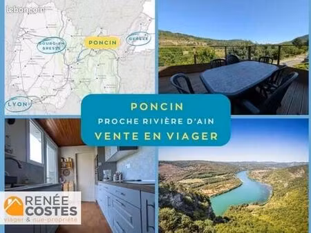 maison de village en viager 4 pièces 80 m²