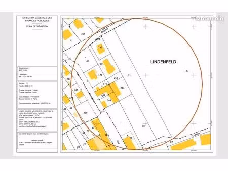 terrain 3 119 m² willgottheim