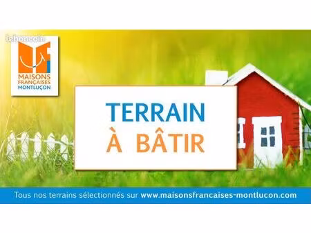 terrain à bâtir de 494 m² à yzeure (03)