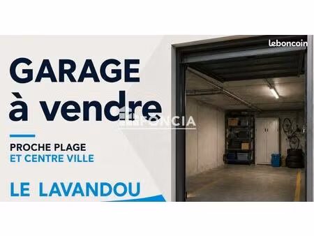 lavandou - garage double situé en sous sol