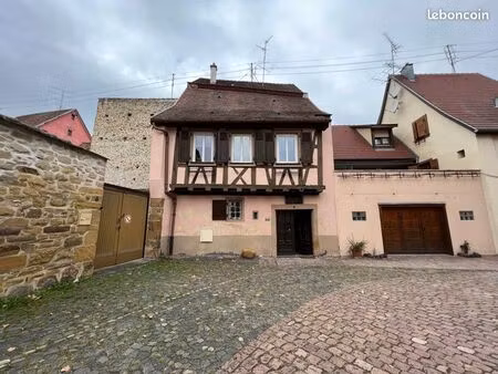 ? maison alsacienne de caractère avec activité de gîte rentable – opportunité rare au cœur