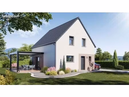 projet de construction d'une maison 103 m² avec terrain à epfig (67)