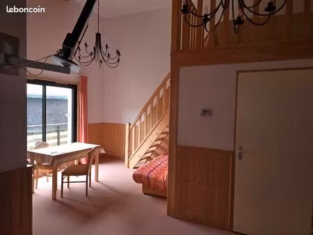 tres beau t3 duplex - col de la faucille- pieds des pistes