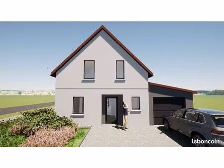projet de construction d'une maison de 103m² avec terrain à woerth (67)