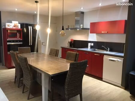 appartement meublé 3 pièces 80 m2 – idéal famille/couple