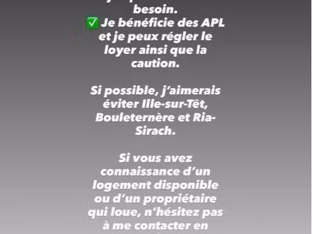 demande de location