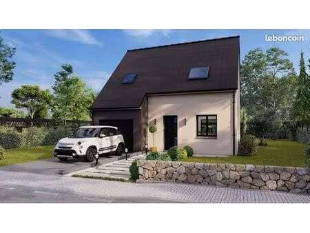 projet de construction d'une maison 83.29 m² avec terrain à le bailleul (72)
