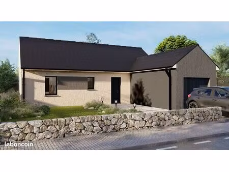 projet de construction d'une maison 76.13 m² avec terrain à monce-en-belin (72)