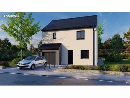 projet de construction d'une maison 87.2 m² avec terrain à ruaudin (72)