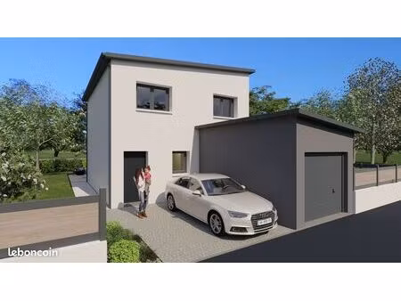 projet de construction d'une maison 103 m² avec terrain à sable-sur-sarthe (72)