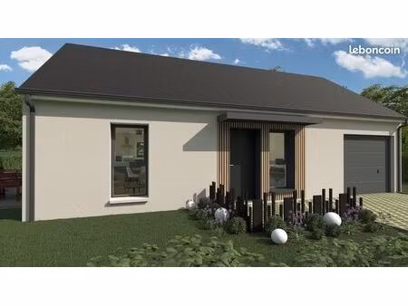 projet de construction d'une maison 80 m² avec terrain à vion (72)