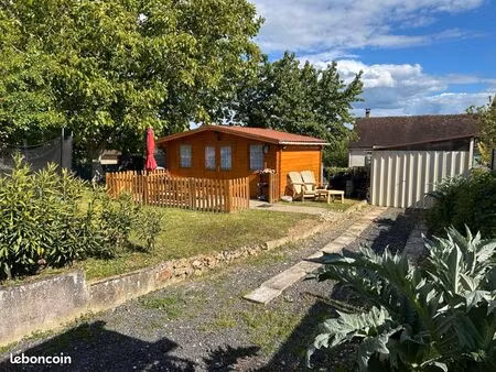 terrain constructible de 340 m² – chalet  garage et beau potentiel