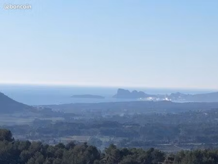 terrain 7000 m2 vue mer