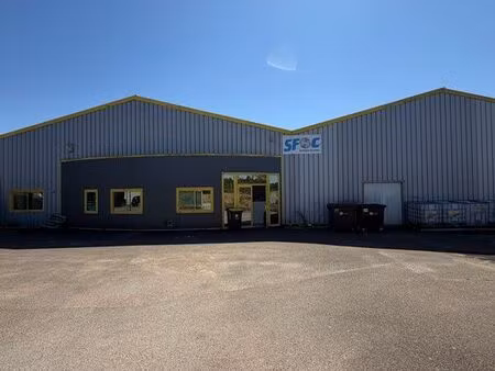 à louer – local d’activité de 450 m² – monéteau (auxerre nord – accès a6 immédiat)