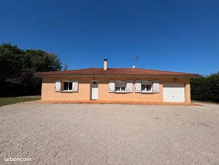 maison plain-pied 101 m² – 3 chambres – terrain 1 500 m²
