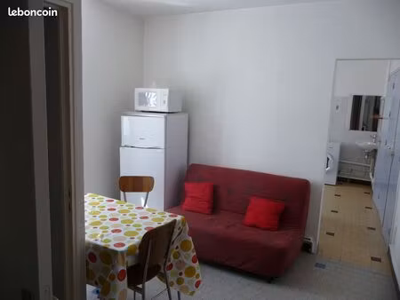 appartement meublé t1 de 28m  2 pieces  calme  privas