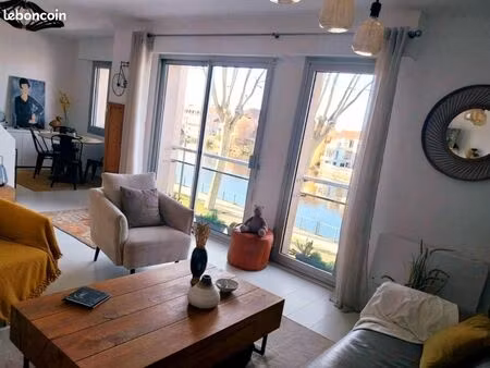 t2bis / t3 vue sur le cher avec terrasse et garage
