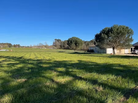 vente terrain 1502 m² à ginestet (24130)  45 000 €