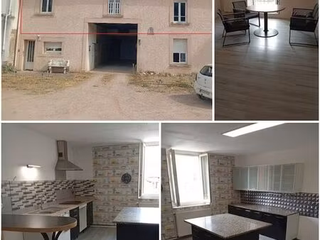 t4 lumineux de 116 m² + dépendances 53 m² – bayecourt