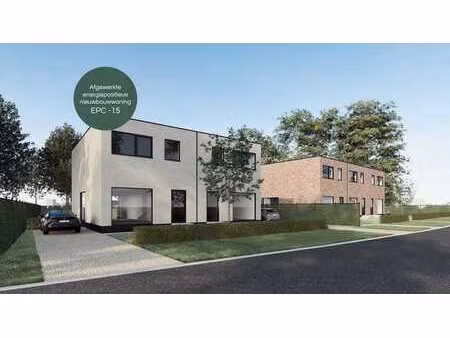 afgewerkte energiepositieve (epc -15) nieuwbouwwoning