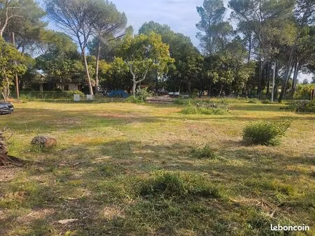 terrain + permis accepté