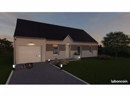 projet de construction d'une maison 93 m² avec terrain à la ferte-bernard (72)