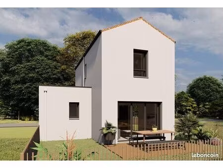 maison basse consommation   proche commerces et plages
