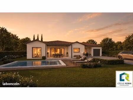 projet de construction d'une maison 115 m² avec terrain à garnerans (01)
