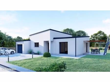 projet de construction d'une maison 85.7 m² avec terrain à saint-aignan-grandlieu (44)
