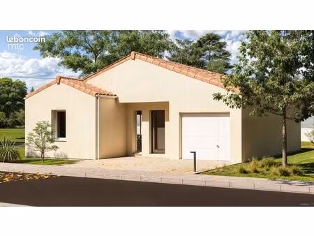 maison 90 m² avec terrain à saint-aignan-grandlieu (44)