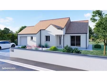 projet de construction d'une maison 86.16 m² avec terrain à vallet (44)