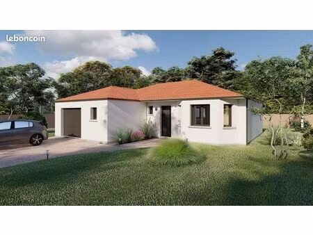 projet de construction d'une maison 89.6 m² avec terrain à vallet (44)