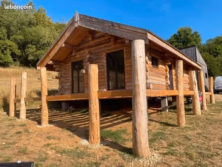 chalet en fuste traditionnel