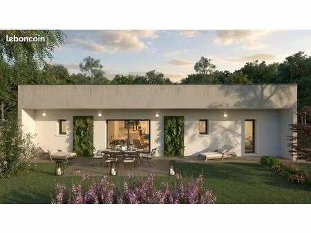 projet de construction d'une maison 89.85 m² avec terrain à treban (03)