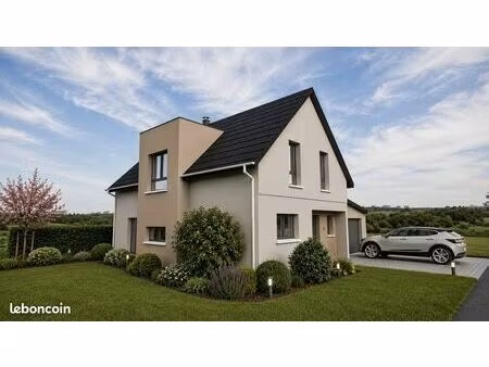 projet de construction d'une maison 110 m² avec terrain à schnersheim (67)