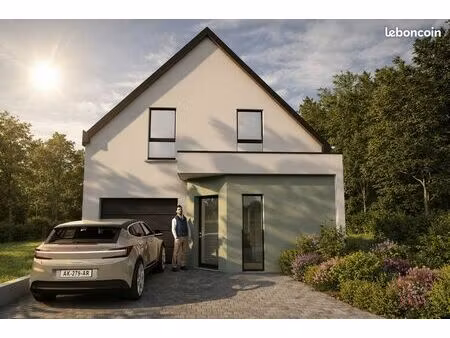 projet de construction d'une maison 87 m² avec terrain à schwenheim (67)