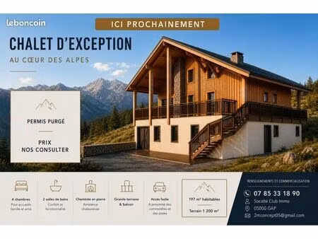 chalet à rénover