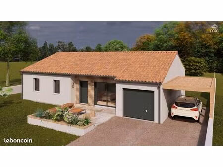 maison 110.87 m² avec terrain à la haie-fouassiere (44)