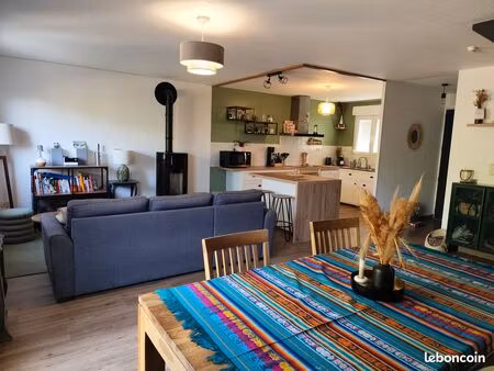 maison 71 m² – 2 chambres – garage – jardin – lavalette (à 10 min de carcassonne) – 150 00