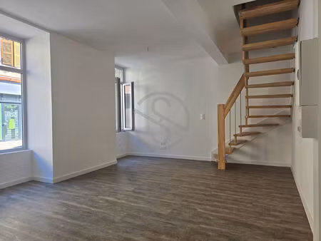 superbe duplex rénové en plein coeur de saint-étienne-de-saint-geoirs