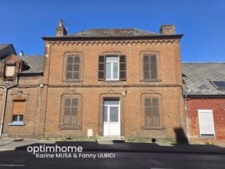 hirson (02) - vente maison à rénover ⚒ avec terrain ☘️