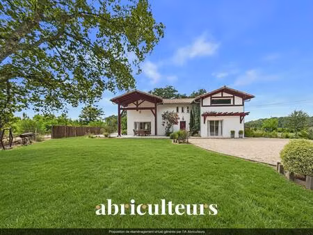 très belle propriété sur 2 720 m² de terrain - saubion