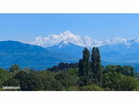 maison individuelle 148 m² – vue panoramique mont-blanc & alpes – proche divonne / genève